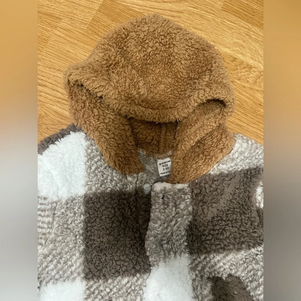 Bundle of 4 SHEIN Kids Hooded Coat (Size 2Y-3Y)